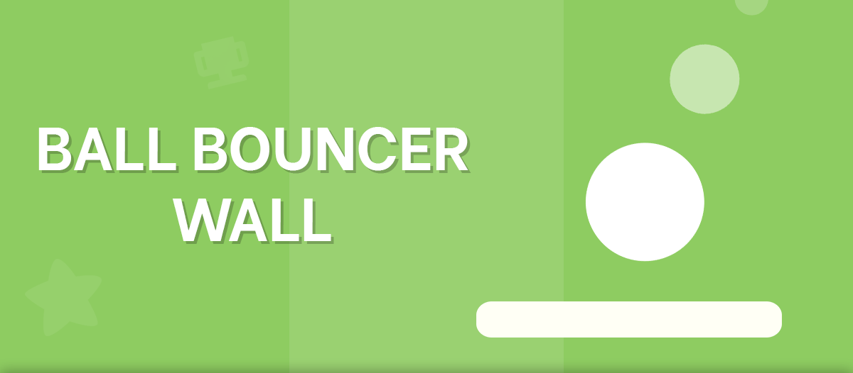 Ball bouncer wall